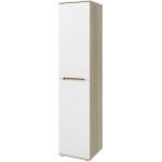 Пенал Ким, Белый глянец холодный, Сонома