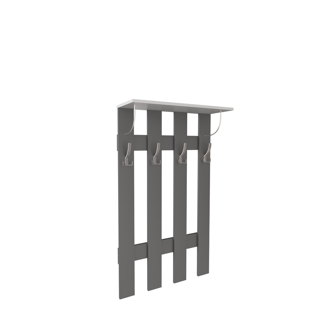 Вешалка Ямайка ЯПВ-1, Графит серый, Камень серый