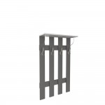 Вешалка Ямайка ЯПВ-1, Графит серый, Камень серый