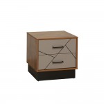 Тумба прикроватная Гамма 54.19, Таксония, Грей