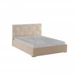 Кровать с ортопедическим основанием Манука (1,4м), Бежевый