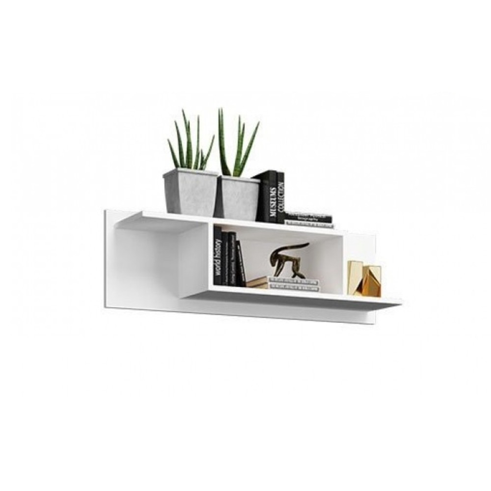 Полка навесная Нэнси New, Белый