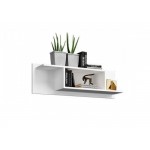 Полка навесная Нэнси New, Белый