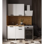 Кухня Осло, 1м Карбон Фарфор