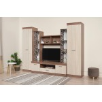 Гостиная Атлантида 4, Ясень шимо светлый, ясень шимо темный