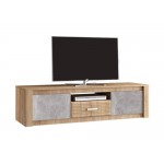 Терра Тумба Тв (Бетон темный/дуб сонома, сонома)