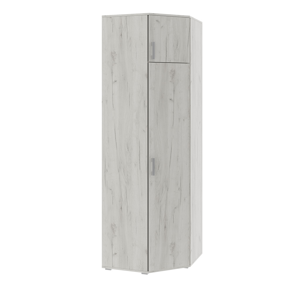 Шкаф угловой Ева, Дуб крафт белый