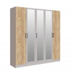 Шкаф Вегас 2000, Кашемир, Дуб крафт золотой