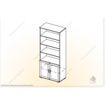 Шкаф открытый Триумф ШО