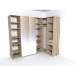 Гардеробная Рум. Комплект 3.2, дуб сонома