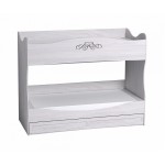 Кровать двухъярусная ADELE 90 80х200, ясень анкор