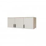 Антресоль для шкафа 120 см Лагуна, Дуб крафт серый, Кашемир