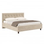 Кровать с подъёмным механизмом 1800 Турин, бежевый 729