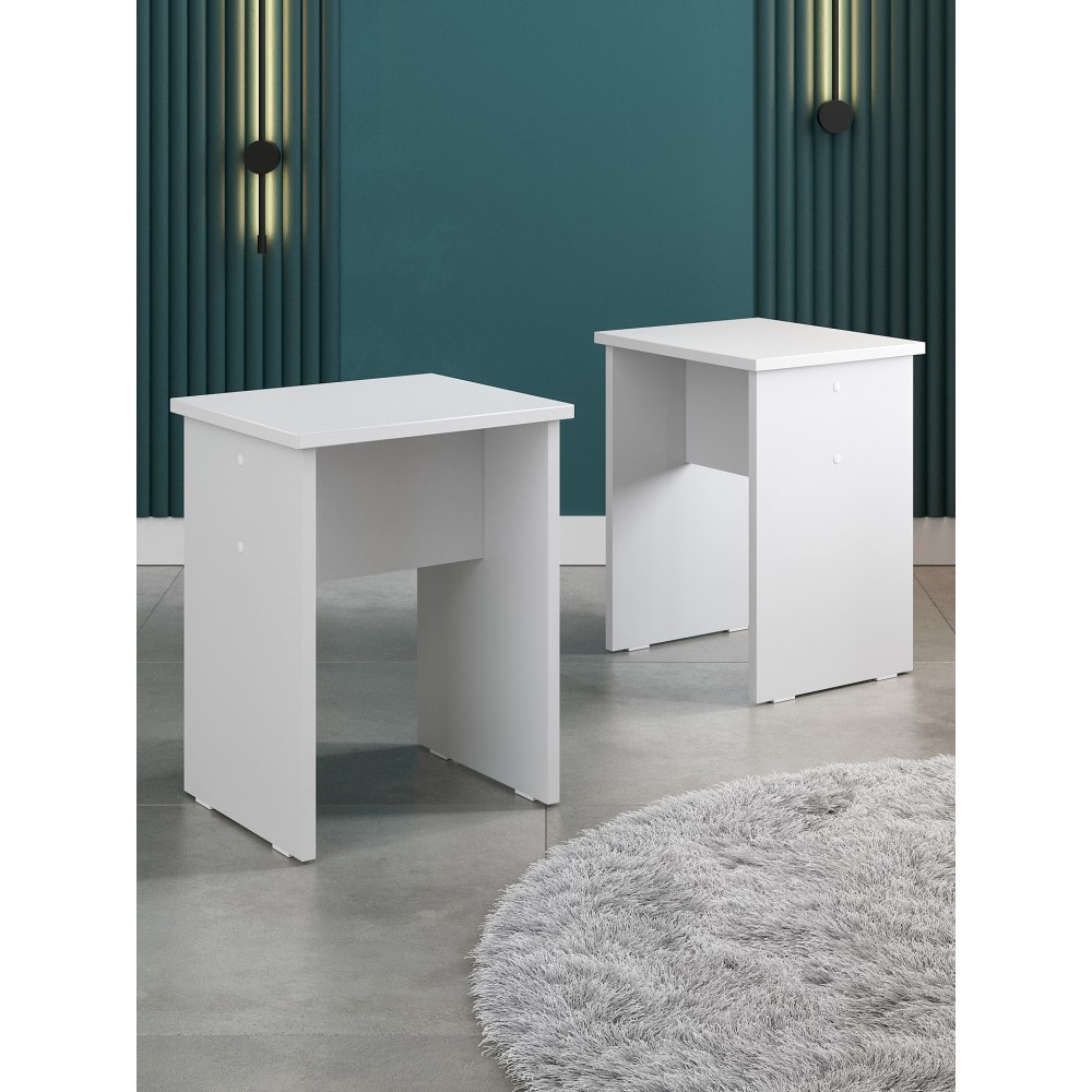 Табурет №4 (2 шт.), Белый