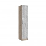 Пенал Вегас, Дуб крафт серый, Цемент