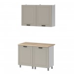 МК Аленушка 1,2м Астра Керамика,скоба черный,сонома