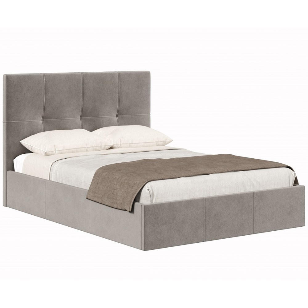 Кровать с подъёмным механизмом 1600 Марсель, пепел