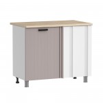 МК Аленушка НПУ 1000 Лотос Кашемир,скоба антрацит (без столешницы)