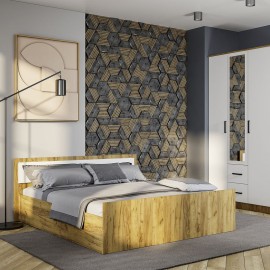 Корпус кровати 1.6 м Евро LIGHT КР-17 (без основания)