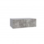 Антресоль Мадрид (0,9) 300 белый/ателье светлое