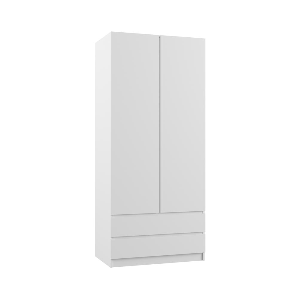 Шкаф двухстворчатый Мадера Ш1800, Белый