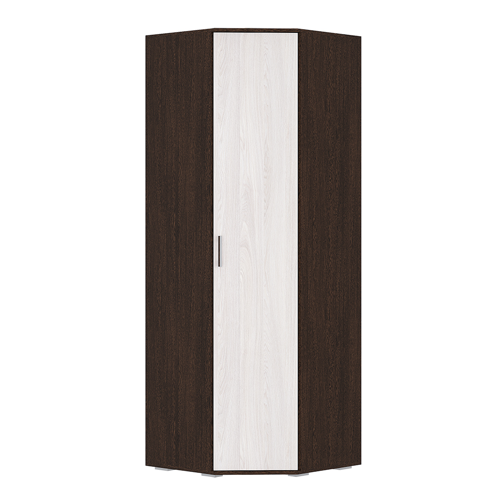 Шкаф угловой Белла, венге/ясень белый