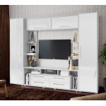 Гостиная Гармония, Белый глянец холодный, Белый