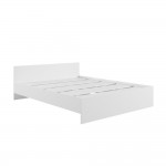 Кровать с основанием ДСП Мадера М1600, Белый