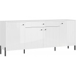 Комод Оливия (металл), Белый, Белый Глянец