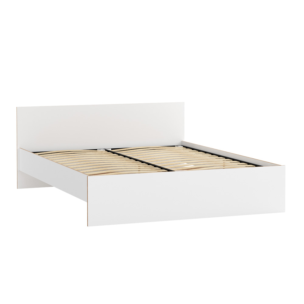 Кровать с бескаркасным основанием Дакота 68.14, Белый