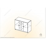 Комод Лозанна КМ-0.8
