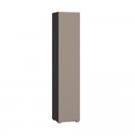 Шкаф-пенал Сидней 16.313, Антрацит, Веллюто Капучино