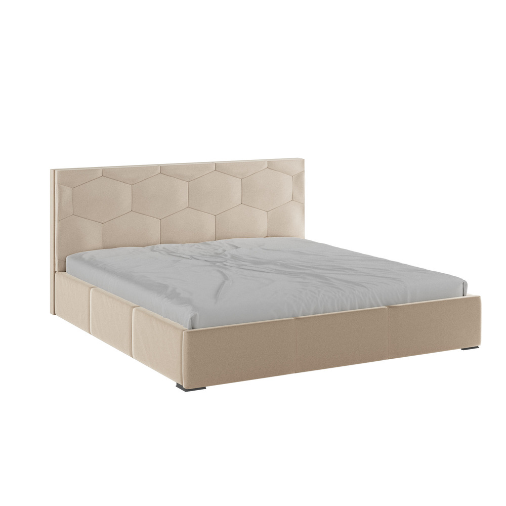 Кровать с ортопедическим основанием Манука (1,8м), Бежевый