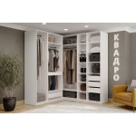 Гардеробная система Квадро. Комплект 9