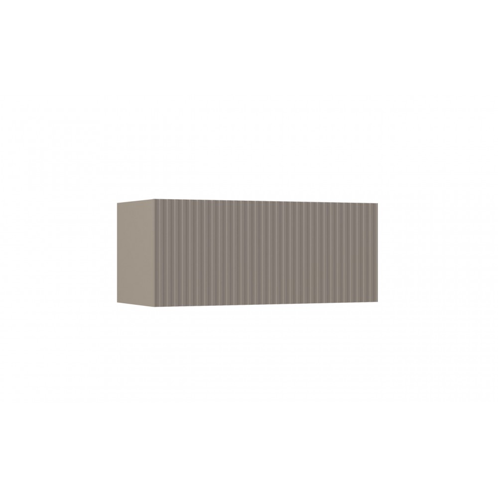 Тумба навесная №2, Глиняный серый, Шарли Мокко