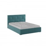 Кровать с ортопедическим основанием Манука (1,4м), Бирюзовый