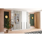 Мадрид Гардеробная система 2,9м,Кашемир