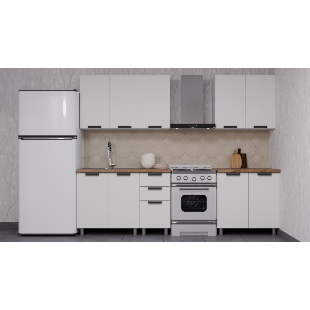 Аленушка Кухня Лаванда 2.0 Молочный