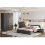 Спальня Денвер графит. Комплект 1