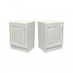 Тумбы прикроватные Гармония (2 шт.), Белый Глянец