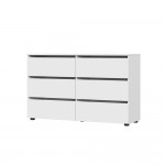 Комод Токио (6 ящиков), белый