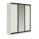 Шкаф-купе Тринити NEW 1800, Каркас Дуб Крафт Белый