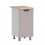 МК Аленушка Н 400 Лаванда Кашемир, скоба черный (со столешницей)