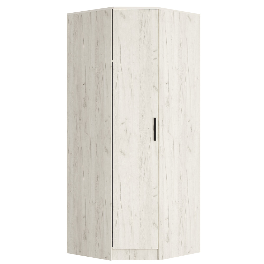 Шкаф угловой Фиеста, Дуб крафт белый