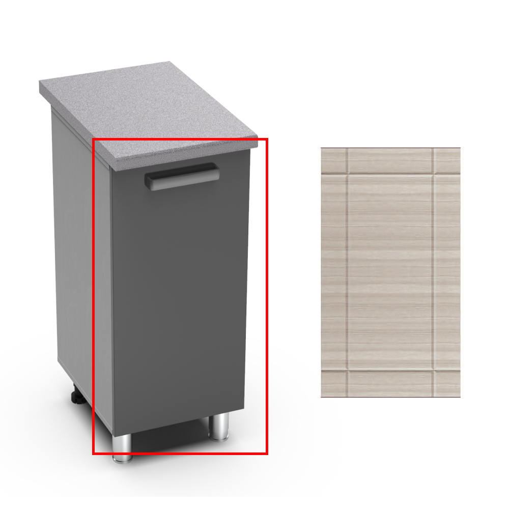 Фасад 4Р1, Г4Р1 Бомбей, Сандал белый