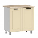 МК Аленушка Н 800 Астра Крем,скоба черный (со столешницей)