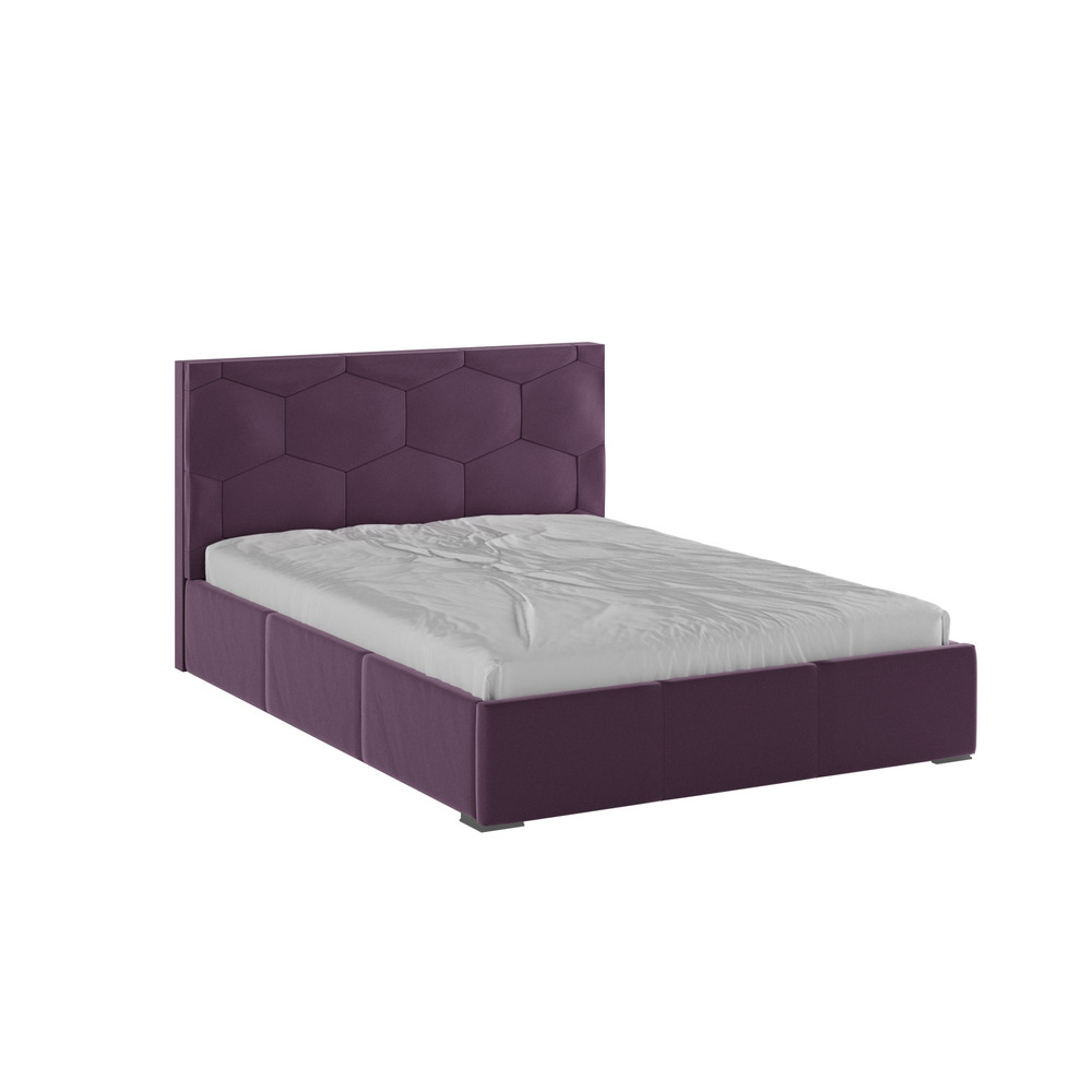 Кровать с ортопедическим основанием Манука (1,4м), Винный