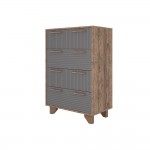 Ньёрд Комод 700.5 Дуб Самдал/Черника