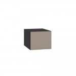 Шкаф антресольный 16.314.03, Антрацит, Веллюто Капучино