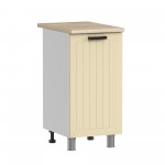 МК Аленушка Н 400 Орхидея Крем, скоба антрацит (без столешницы)